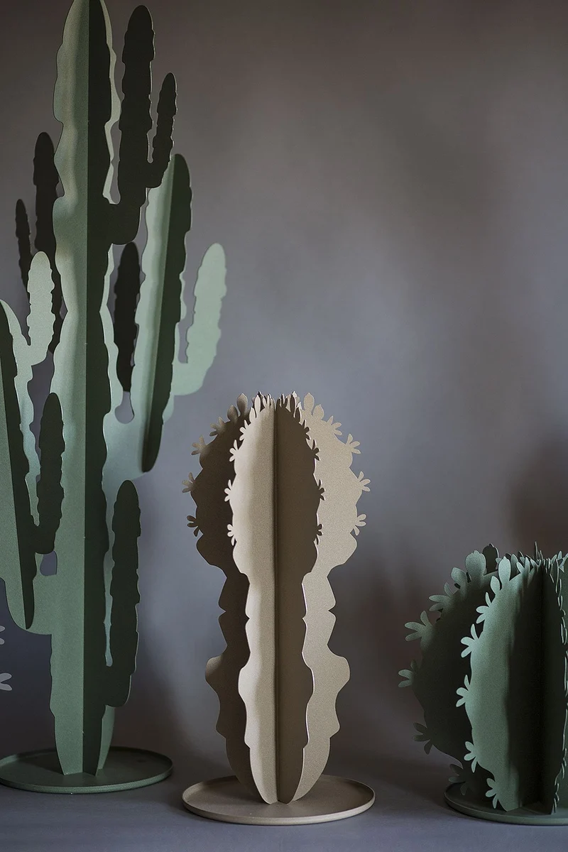 Arti & Mestieri Cactus Pianta in ferro grande