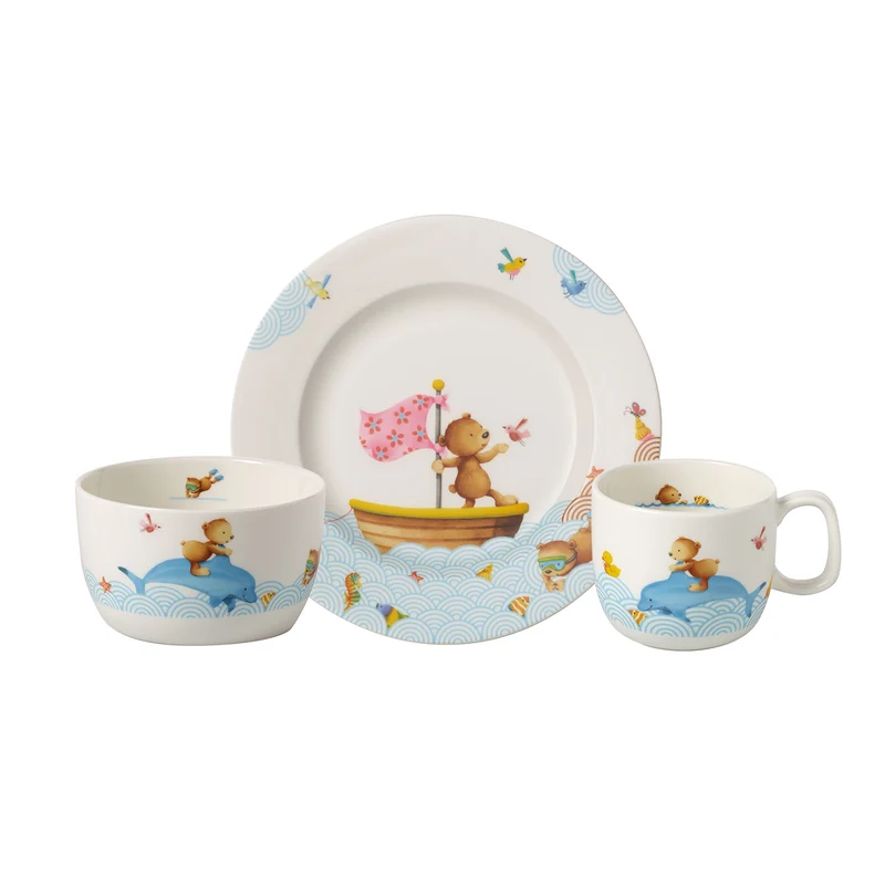 Villeroy & Boch Set Stoviglie per bambini, 3 pezzi