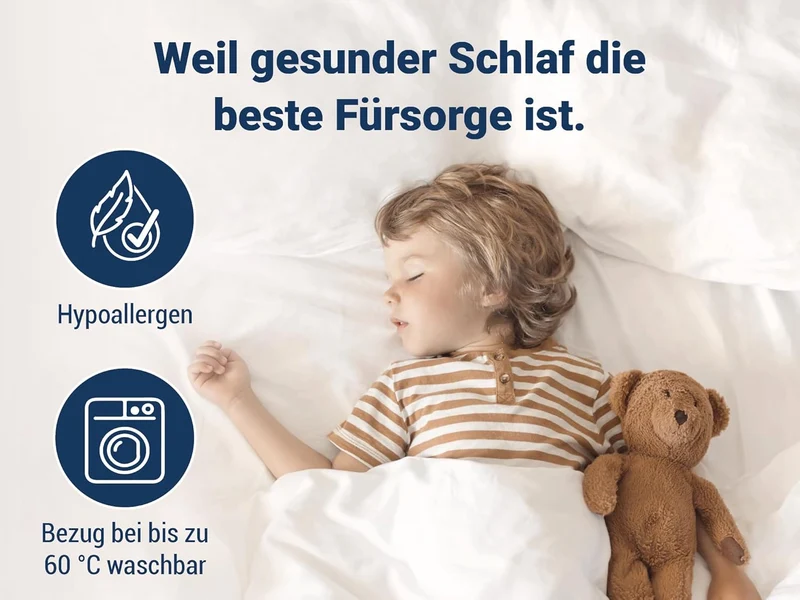 Betten-ABC Kinder & Jugend Matratze - Kaltschaum, Oeko-TEX, waschbarer Bezugh