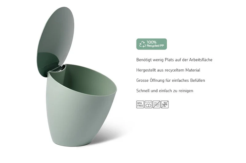 Bio-Abfallbehälter nordic sage 2,2 L Calypso