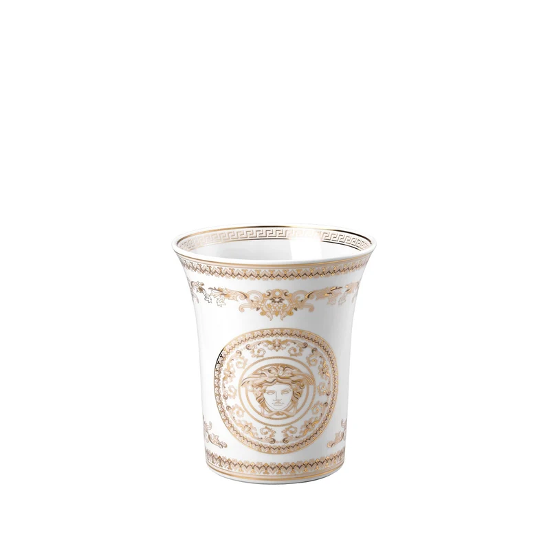 Versace Medusa Gala Vaso cm 18 Bianco