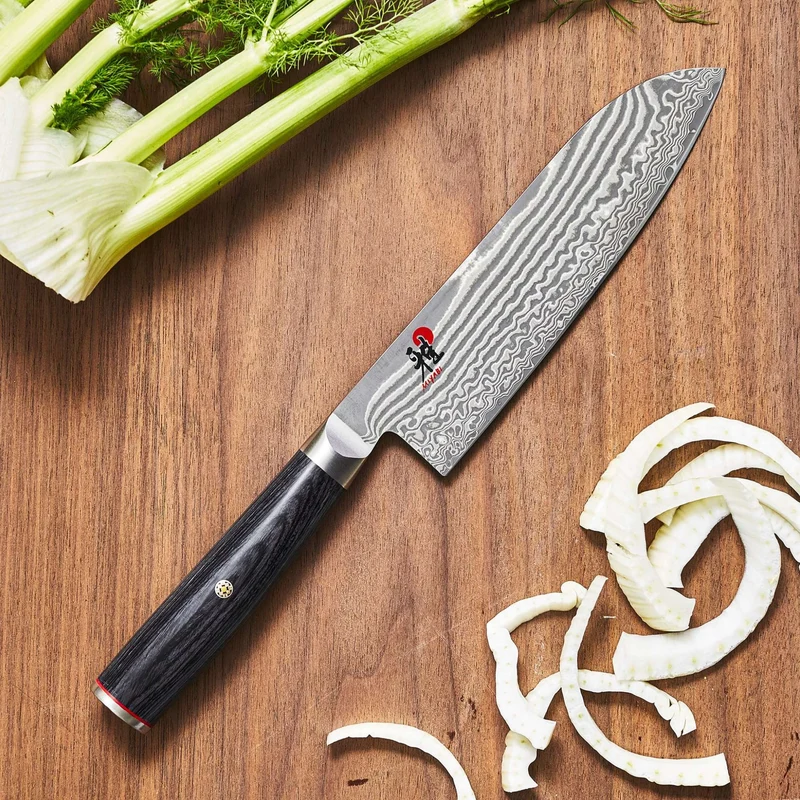 Zwilling MIYABI 5000 FCD Coltello Santoku cm 18 Saldato