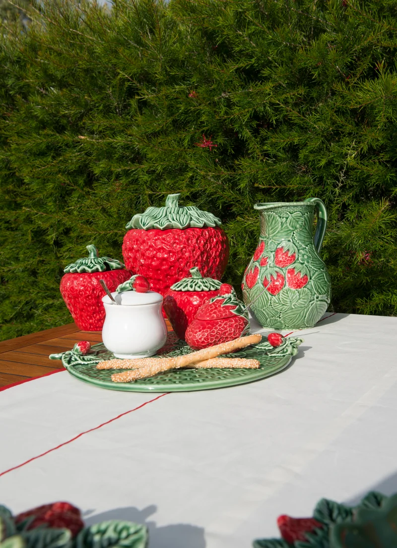 Bordallo Pinheiro Fragola Zuppiera Fragole