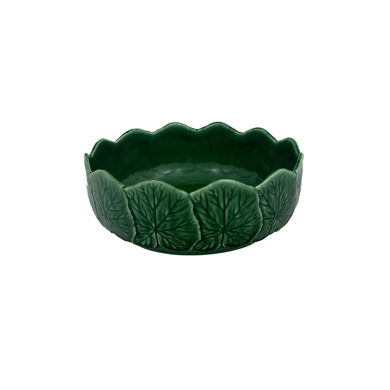 Bordallo Pinheiro Sardinheira Insalatiera Geranio 27 cm