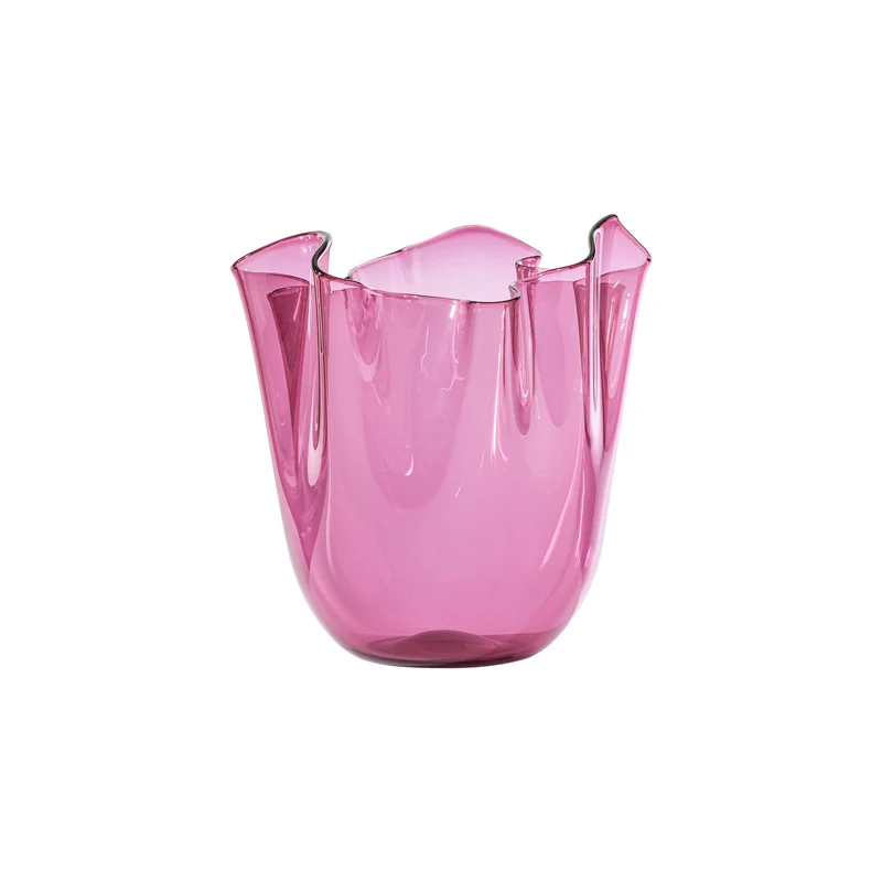 Venini Vaso Fazzoletto Piccolo Trasparente