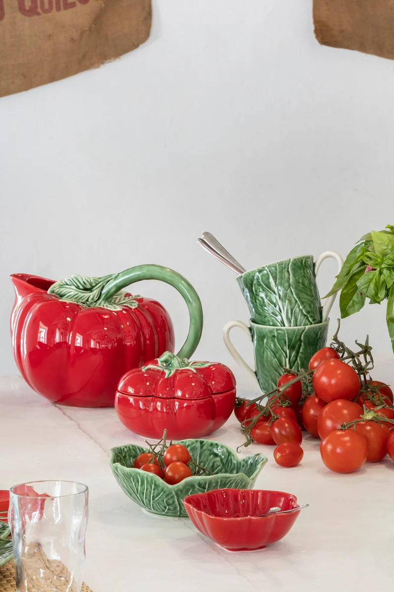 Bordallo Pinheiro Tomate Scatola Pomodoro, 16 cm