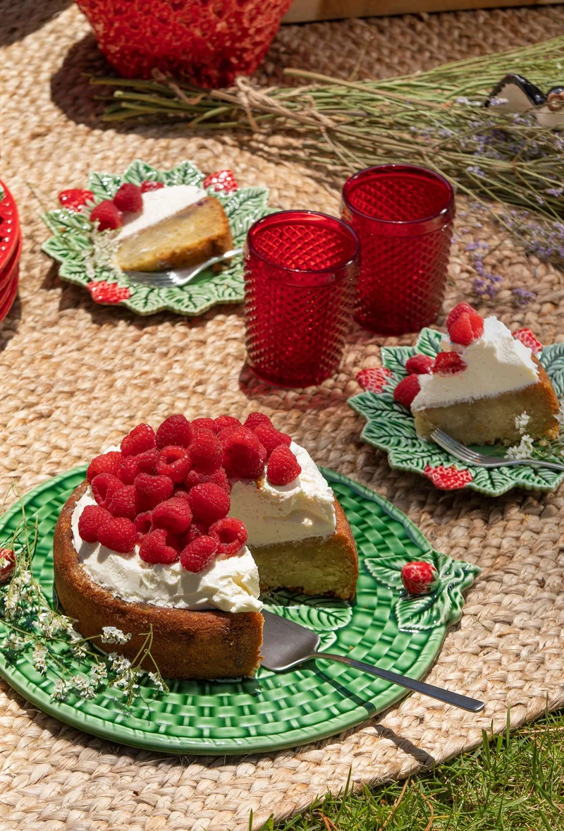 Bordallo Pinheiro Fragola Vassoio per Formaggi Fragola