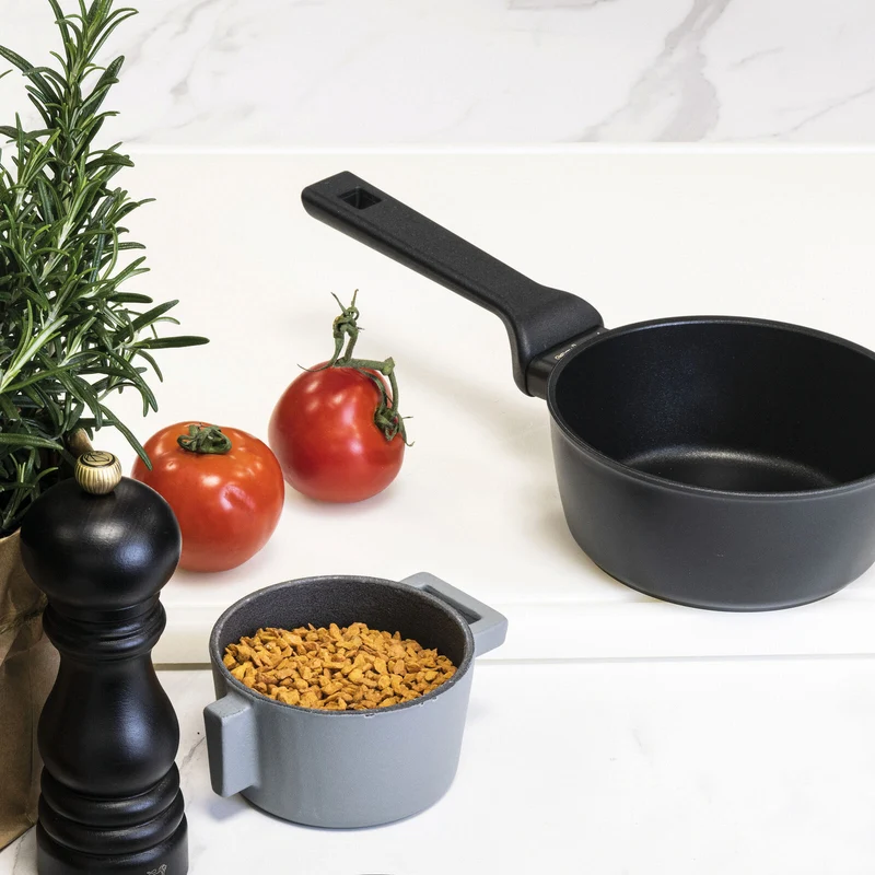 Sambonet Titan Pro Double Induction Casseruola Alta 16 cm in alluminio
