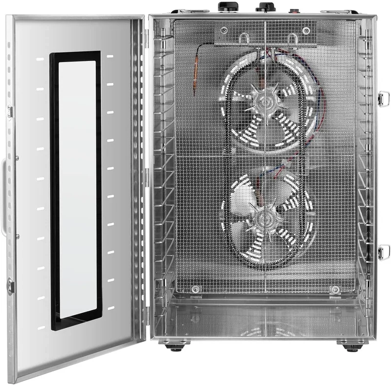 Royal Catering RCDA-1350/100S Dehydrator Fruit Dryer Dehydrator 1,500 W 16 Levels
