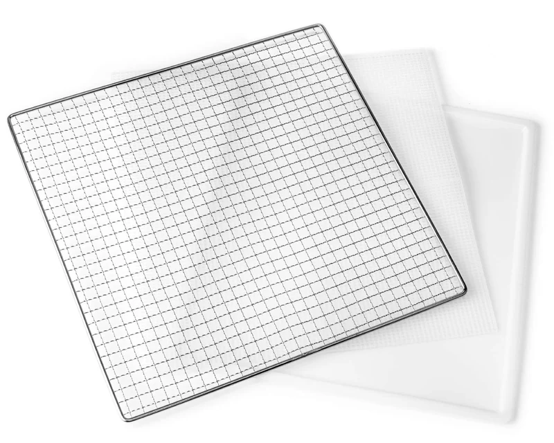 ROMMELSBACHER Dörrautomat DA 1000, XXL-Dörrfläche 1,6 m², inkl. 10 Edelstahl-Dörrtabletts, 2 Dörrgitter, 2 Dörrmatten, LED-Display, 24 Std. Zeitschaltuhr, Temperatur einstellbar (35 °C – 75 °C)