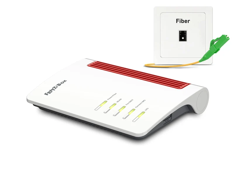 FRITZ!Box 5530 Fiber – Glasfaser-Router mit Wi-Fi 6 & 2.5-Gigabit-LAN