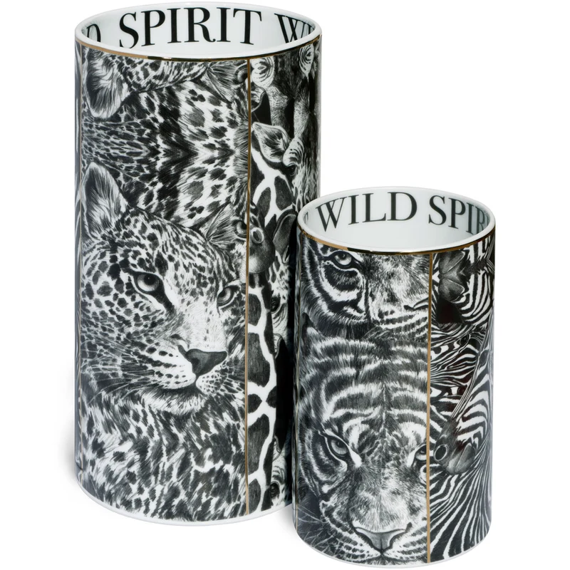 Taitù Luxury Wild Spirit Vaso in Porcellana