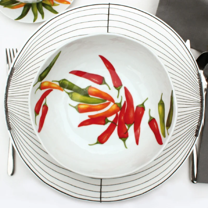 Taitù Dieta Mediterranea Insalatiera Media, 21,5 cm