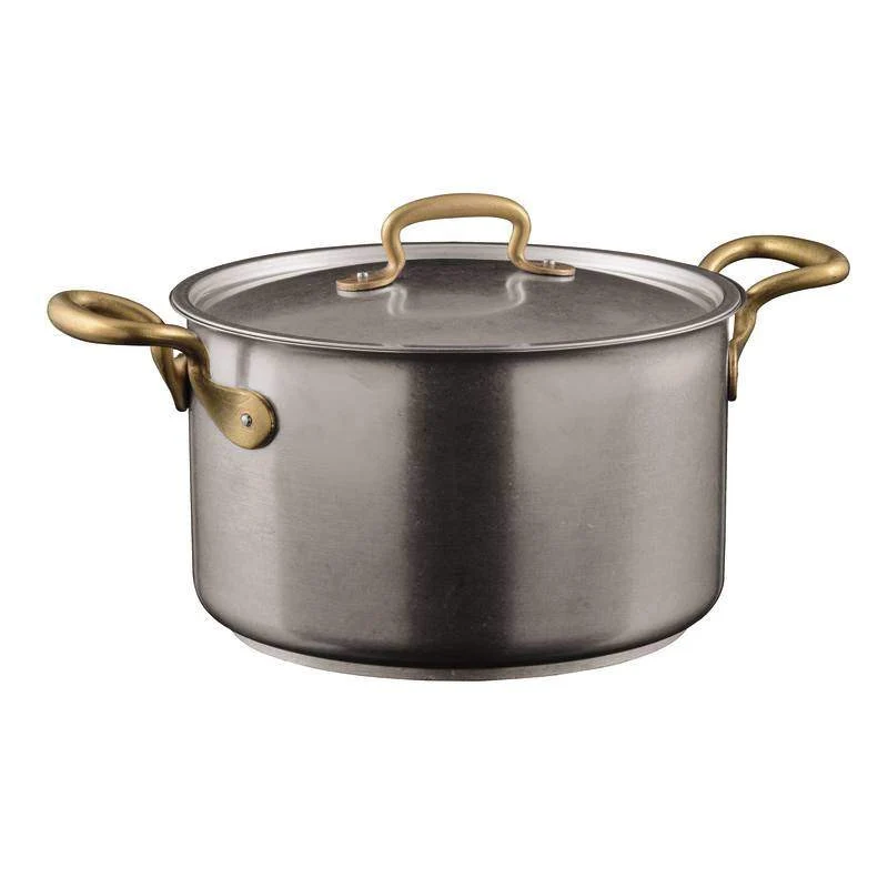 Sambonet 1965 Vintage Casseruola alta con coperchio cm 16