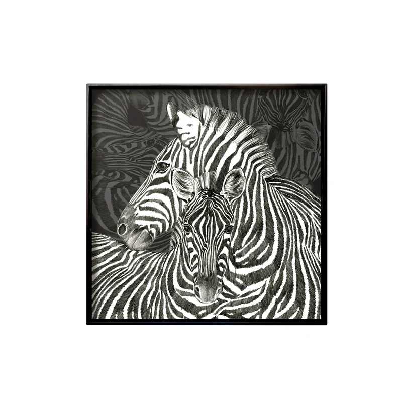 Taitù Wild Spirit Vassoio quadrato 45 x 45 cm