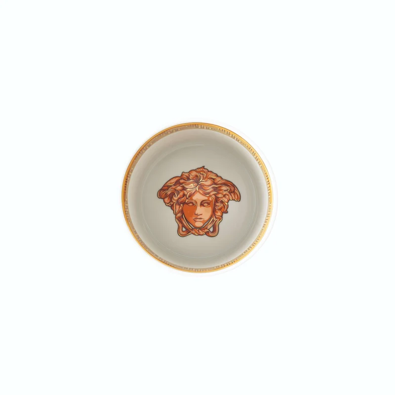 Versace Medusa Amplified Vaso 18 cm Orange Coin