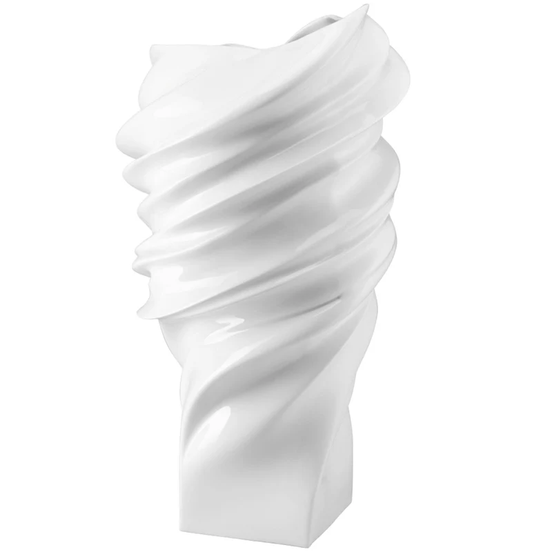 Rosenthal Squall Vaso in Porcellana bianco, 40 cm