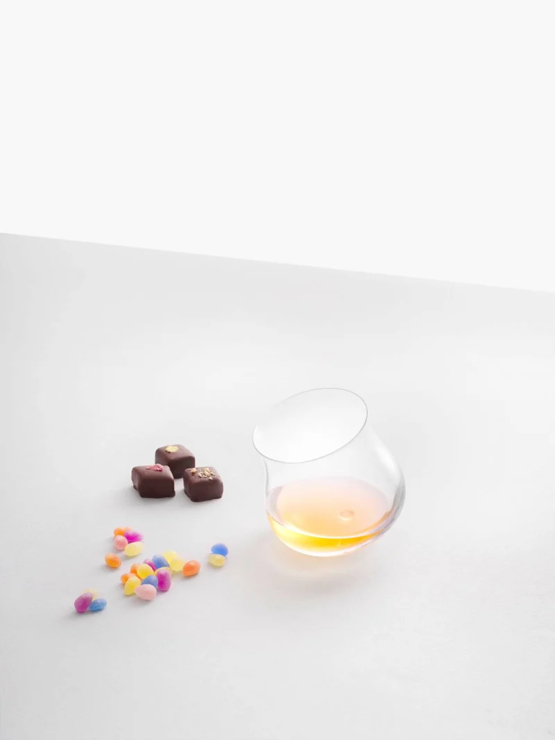 Ichendorf Solisti Set due bicchieri Tilting Cognac