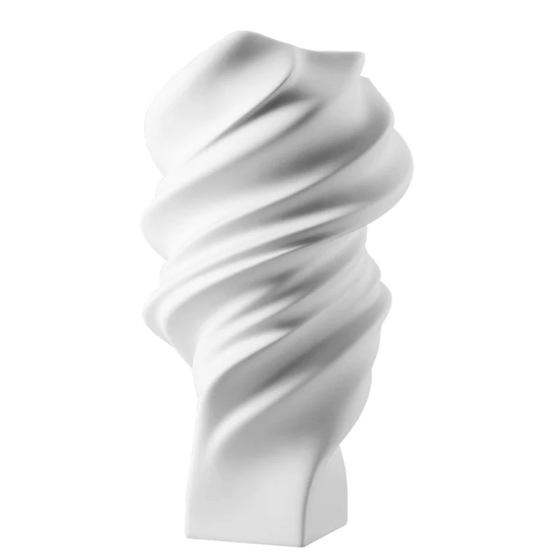 Rosenthal Squall Vaso in Porcellana, cm 32