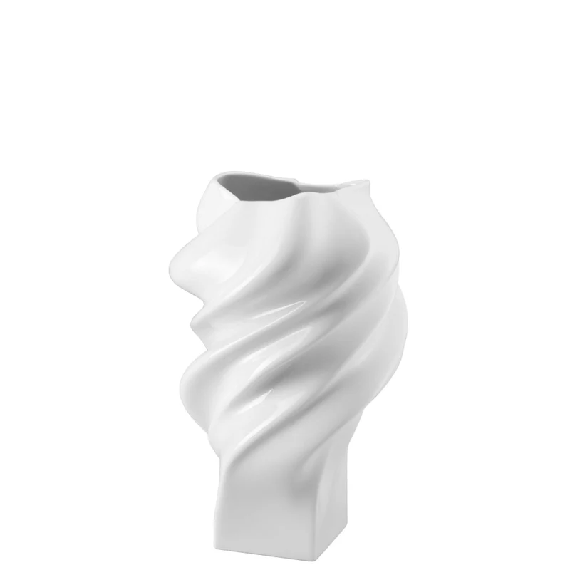 Rosenthal Squall Vaso in Porcellana bianco, 23 cm