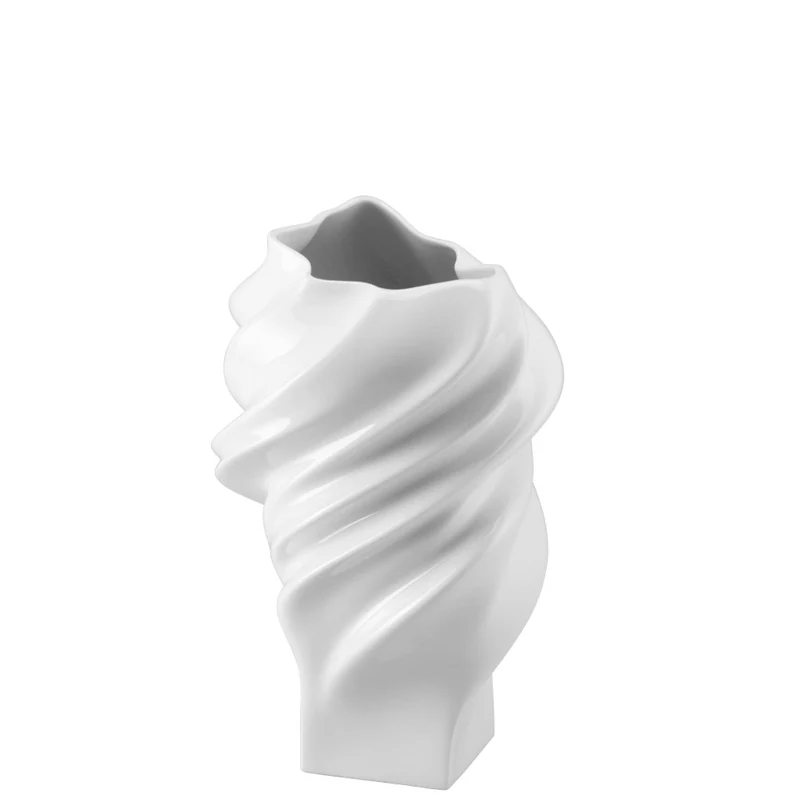 Rosenthal Squall Vaso in Porcellana bianco, 23 cm