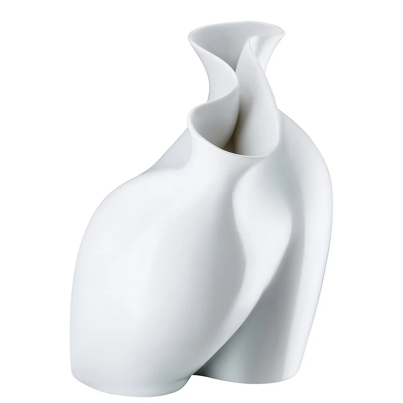 Rosenthal La Chute Vaso in Porcellana, 26 cm