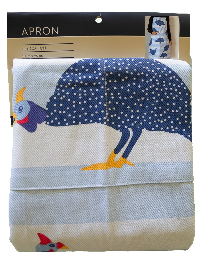 Schürze Perlhuhn 100 % Heavy Drill-Baumwolle