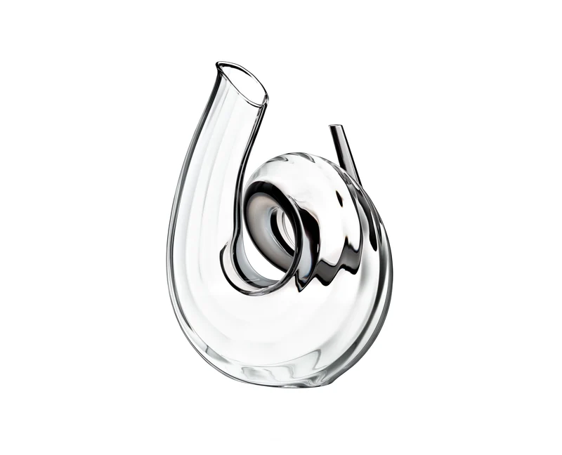 Riedel Decanter Curly Clear, Nero