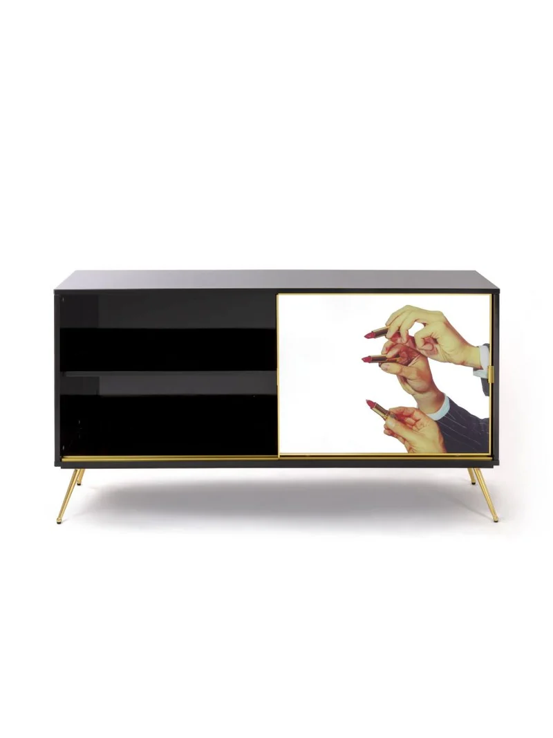 Seletti Toiletpaper Home Mobile Madia a due ante scorrevoli