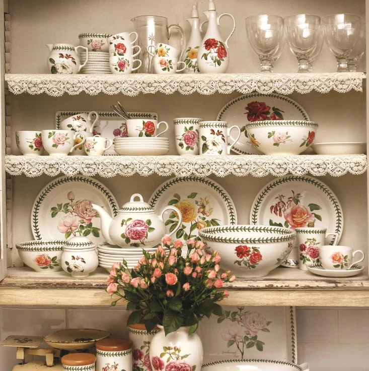 Portmeirion Botanic Roses Set 6 Piatti Frutta