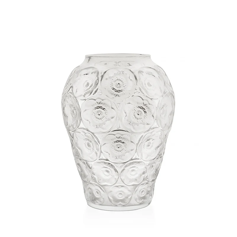 Lalique Anemones Vaso