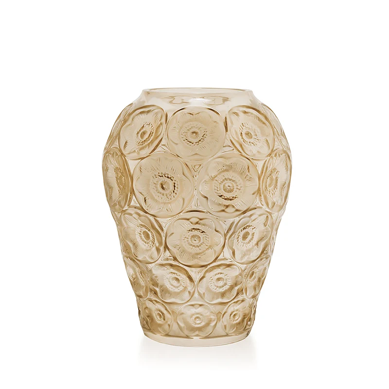 Lalique Anemones Vaso