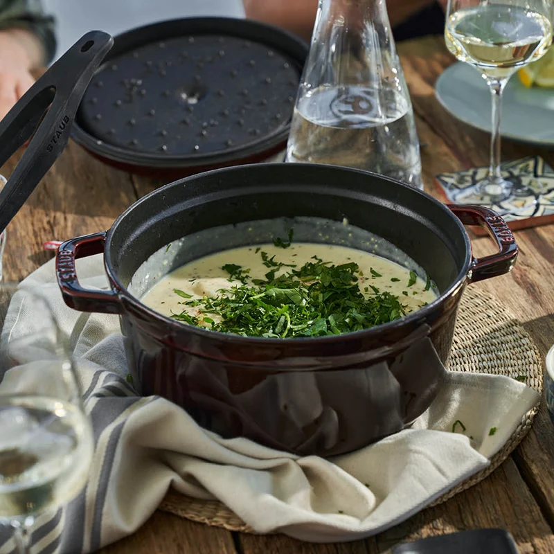 Staub Cocotte rotonda in Ghisa
