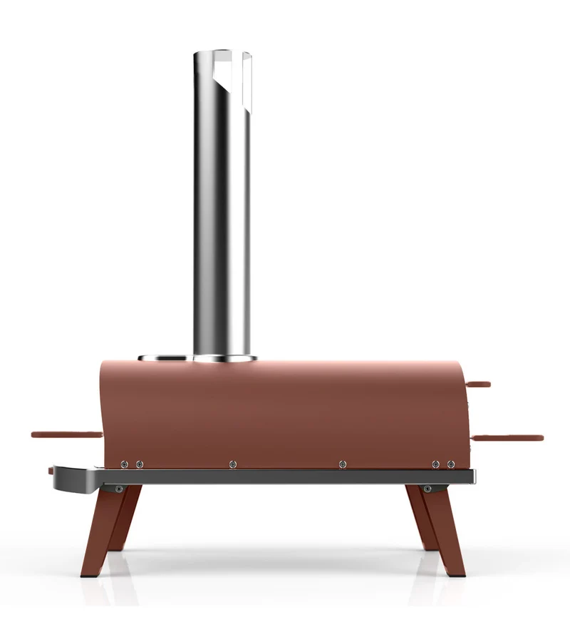ZiiPa Forno pizza Piana a pallet, Terracotta