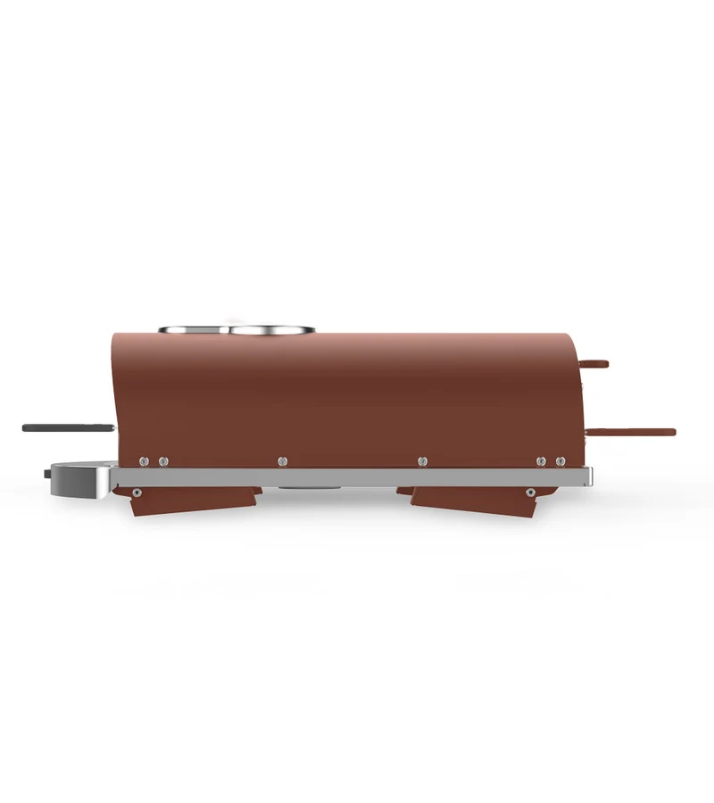 ZiiPa Forno pizza Piana a pallet, Terracotta
