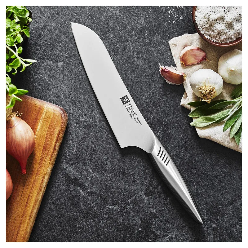 Zwilling TWIN FIN II Coltello Santoku cm 18 Saldato