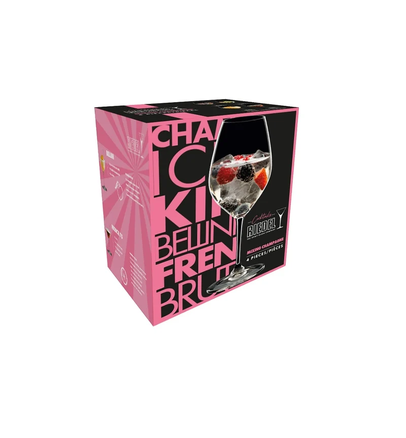 Riedel Mixing Champagne Set 4 calici