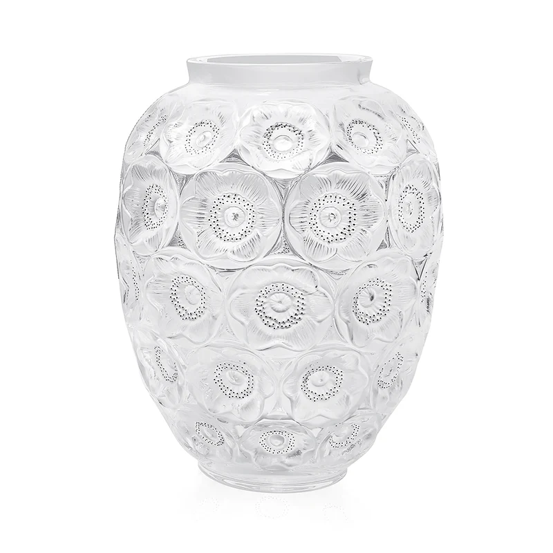 Lalique Anemones Vaso Grande