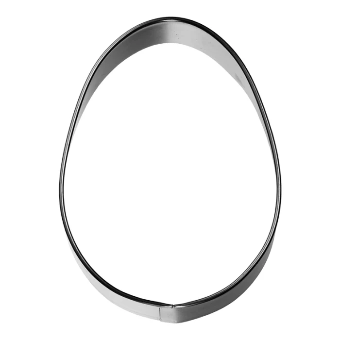 Ausstechform Ei 8 cm Edelstahl Rostfrei