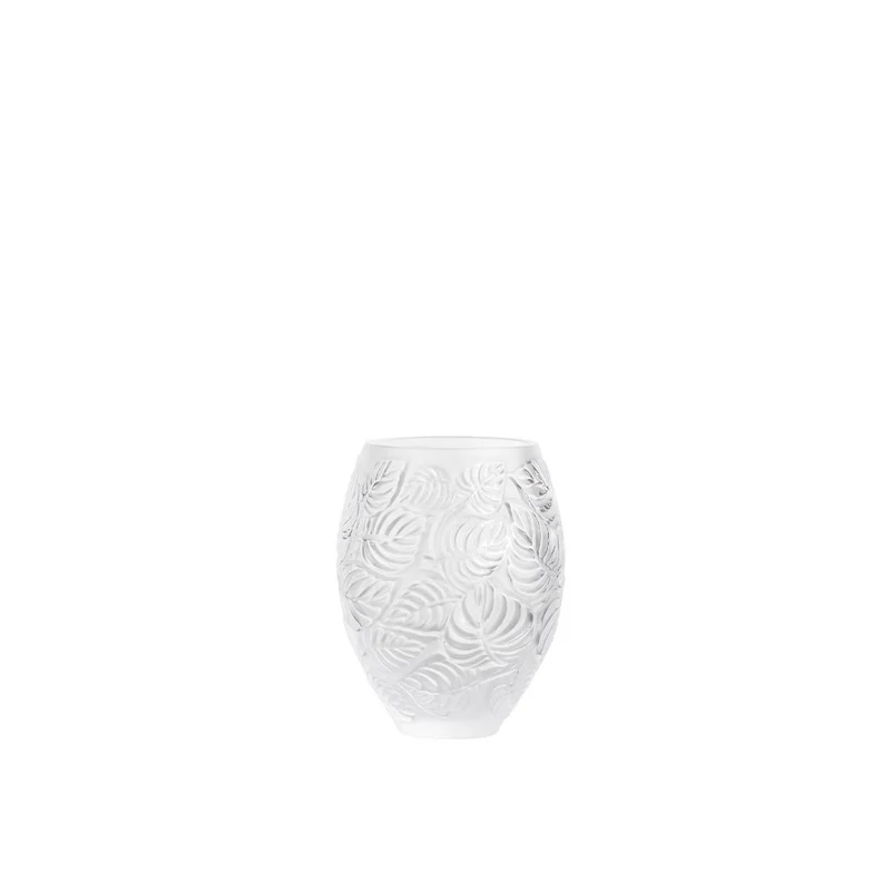 Lalique Feuilles Vaso