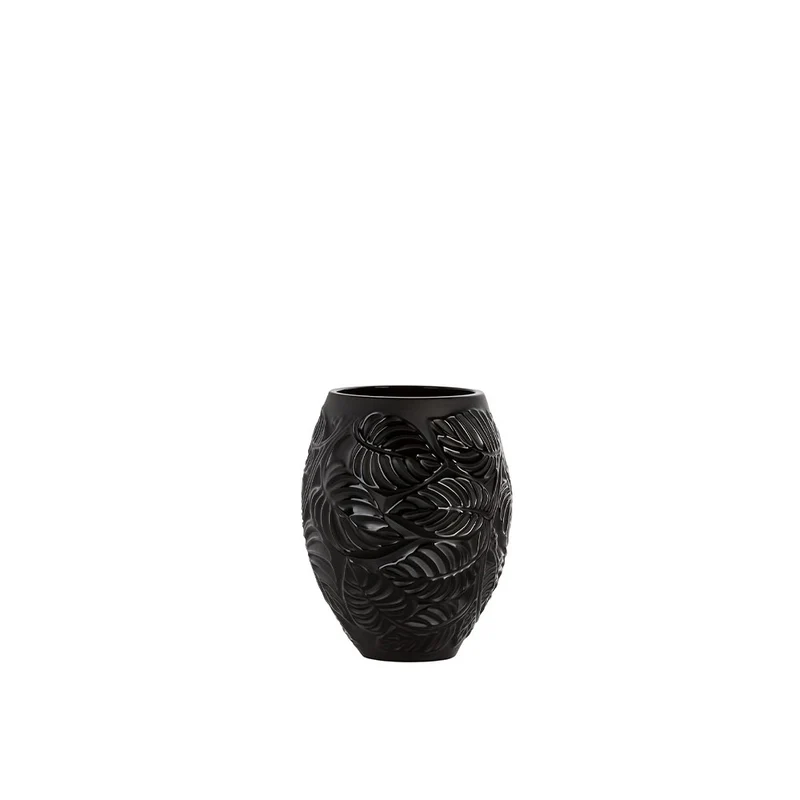 Lalique Feuilles Vaso