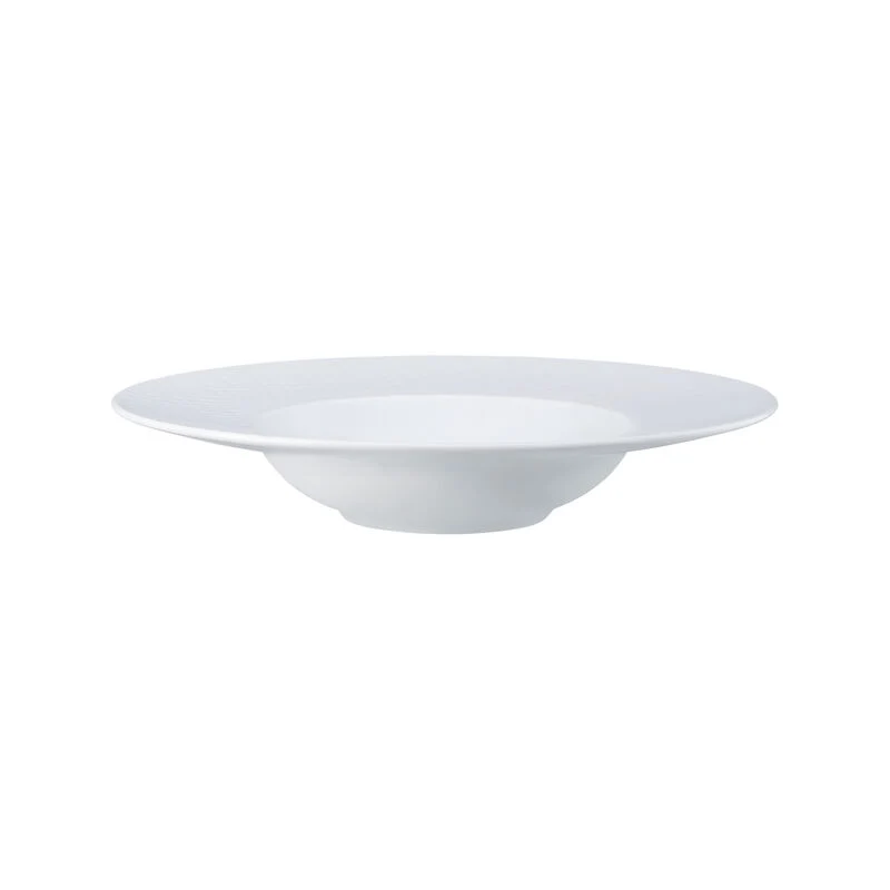 Rosenthal Mesh Weib Piatto Fondo con falda 28 cm, Set 6