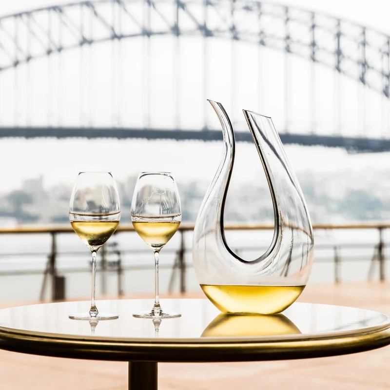 Riedel Black Tie Amadeo Decanter, colore nero