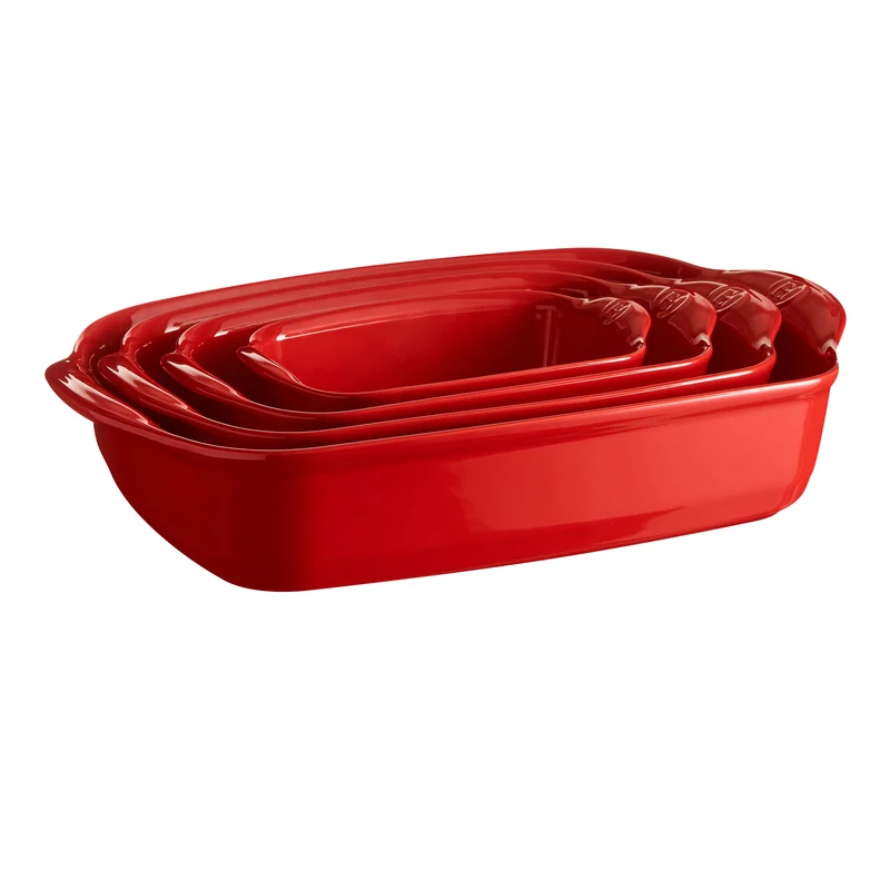 Emile Henry Pirofila Individuale Rosso