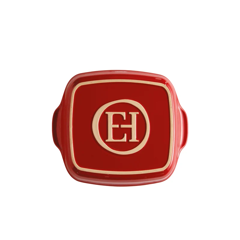 Emile Henry Pirofila Quadrata Rosso