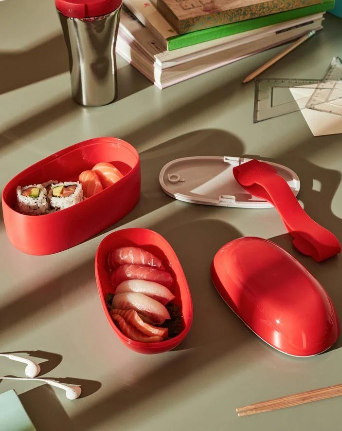 Alessi Food à porter Lunch Box a tre scomparti
