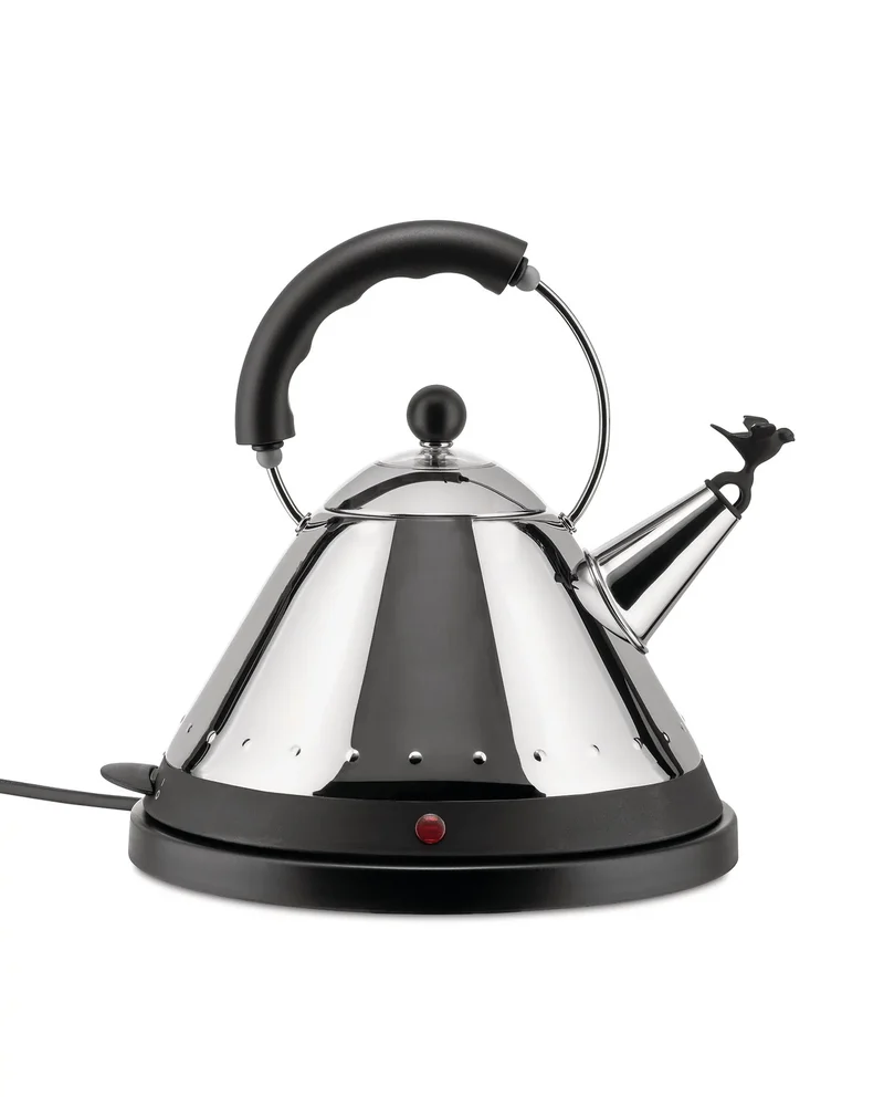Alessi MG32 Bollitore elettrico cordless con fischietto uccellino