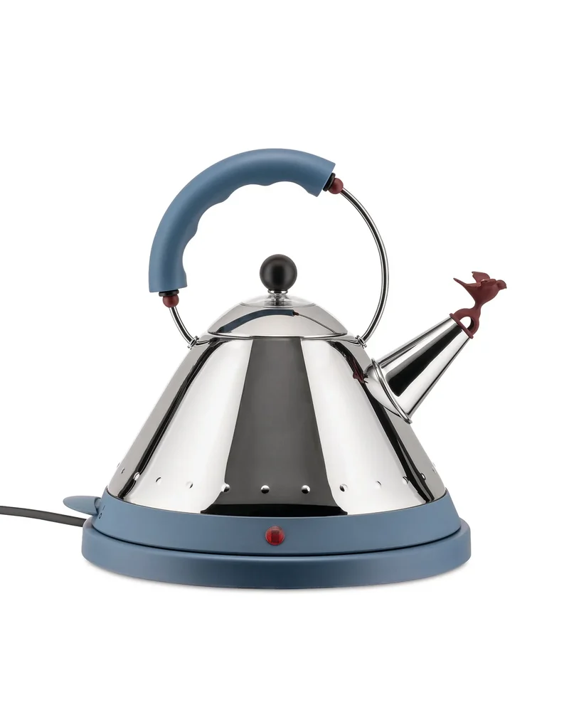 Alessi MG32 Bollitore elettrico cordless con fischietto uccellino