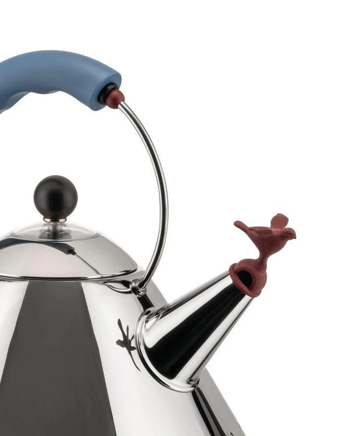 Alessi MG32 Bollitore elettrico cordless con fischietto uccellino