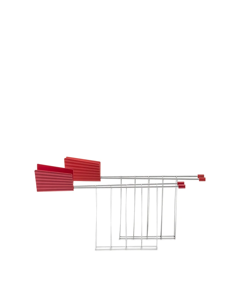 Alessi Plissé set due pinze per tostapane